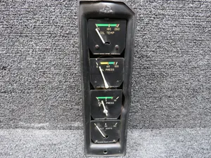 Grumman AA-1A Instrument Cluster Assembly (No Glass)